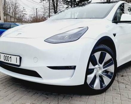 Білий Тесла Model Y, об'ємом двигуна 0 л та пробігом 48 тис. км за 41800 $, фото 32 на Automoto.ua