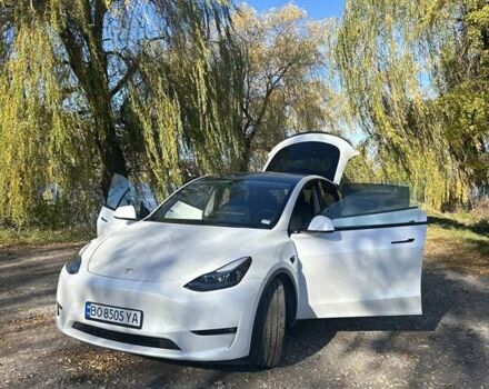Білий Тесла Model Y, об'ємом двигуна 0 л та пробігом 62 тис. км за 29700 $, фото 9 на Automoto.ua
