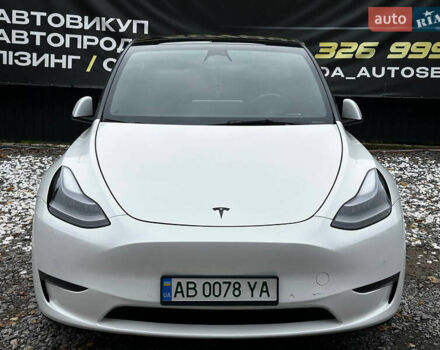 Белый Тесла Model Y, объемом двигателя 0 л и пробегом 57 тыс. км за 32000 $, фото 2 на Automoto.ua