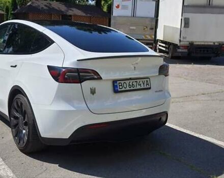 Белый Тесла Model Y, объемом двигателя 0 л и пробегом 62 тыс. км за 30700 $, фото 6 на Automoto.ua