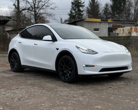Белый Тесла Model Y, объемом двигателя 0 л и пробегом 16 тыс. км за 26500 $, фото 22 на Automoto.ua