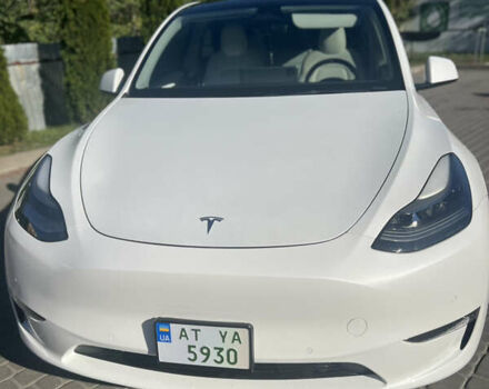 Белый Тесла Model Y, объемом двигателя 0 л и пробегом 69 тыс. км за 25900 $, фото 7 на Automoto.ua