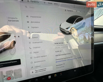 Білий Тесла Model Y, об'ємом двигуна 0 л та пробігом 12 тис. км за 24750 $, фото 55 на Automoto.ua