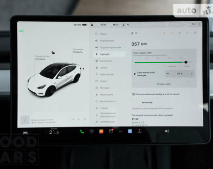 Белый Тесла Model Y, объемом двигателя 0 л и пробегом 37 тыс. км за 41800 $, фото 43 на Automoto.ua