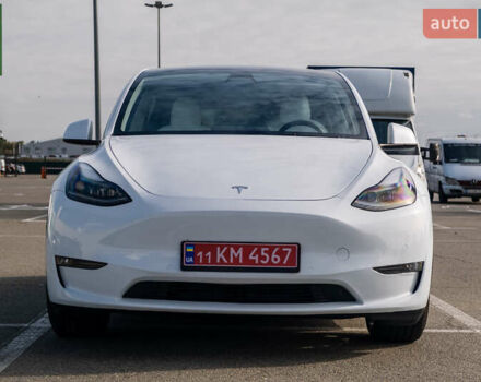 Белый Тесла Model Y, объемом двигателя 0 л и пробегом 51 тыс. км за 29500 $, фото 4 на Automoto.ua