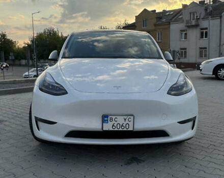 Білий Тесла Model Y, об'ємом двигуна 0 л та пробігом 38 тис. км за 27000 $, фото 1 на Automoto.ua