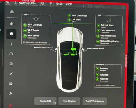 Белый Тесла Model Y, объемом двигателя 0 л и пробегом 93 тыс. км за 26200 $, фото 23 на Automoto.ua