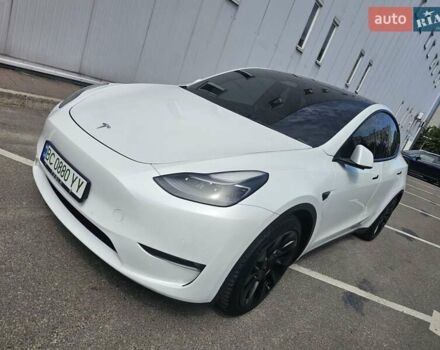 Білий Тесла Model Y, об'ємом двигуна 0 л та пробігом 43 тис. км за 26500 $, фото 23 на Automoto.ua