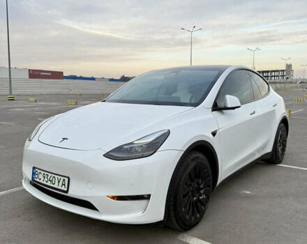 Білий Тесла Model Y, об'ємом двигуна 0 л та пробігом 71 тис. км за 24000 $, фото 1 на Automoto.ua