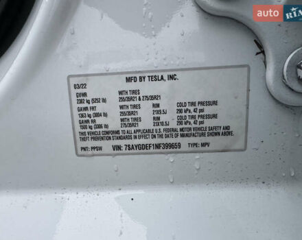 Белый Тесла Model Y, объемом двигателя 0 л и пробегом 29 тыс. км за 21700 $, фото 33 на Automoto.ua