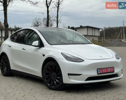 Білий Тесла Model Y, об'ємом двигуна 0 л та пробігом 115 тис. км за 25800 $, фото 20 на Automoto.ua