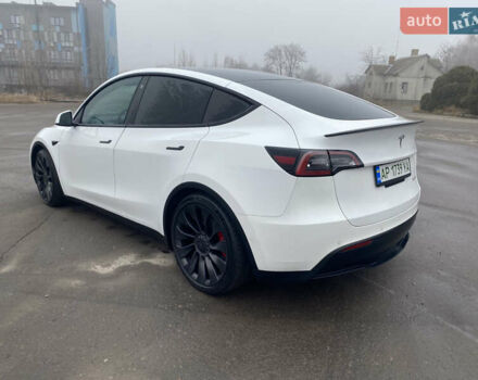 Белый Тесла Model Y, объемом двигателя 0 л и пробегом 58 тыс. км за 29500 $, фото 12 на Automoto.ua