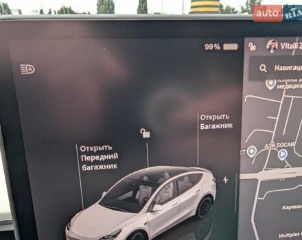 Белый Тесла Model Y, объемом двигателя 0 л и пробегом 39 тыс. км за 29500 $, фото 39 на Automoto.ua