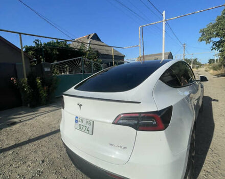 Белый Тесла Model Y, объемом двигателя 0 л и пробегом 52 тыс. км за 25500 $, фото 5 на Automoto.ua