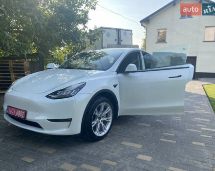 Белый Тесла Model Y, объемом двигателя 0 л и пробегом 58 тыс. км за 24000 $, фото 36 на Automoto.ua