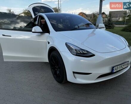 Белый Тесла Model Y, объемом двигателя 0 л и пробегом 59 тыс. км за 28800 $, фото 41 на Automoto.ua