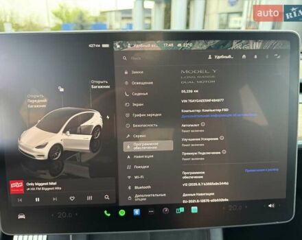 Белый Тесла Model Y, объемом двигателя 0 л и пробегом 59 тыс. км за 28800 $, фото 57 на Automoto.ua