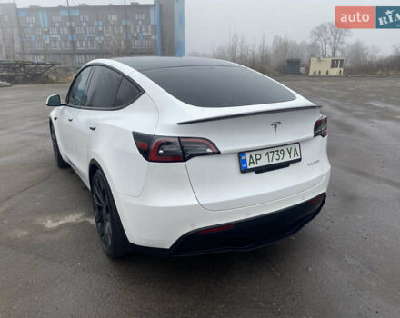 Белый Тесла Model Y, объемом двигателя 0 л и пробегом 58 тыс. км за 29500 $, фото 11 на Automoto.ua