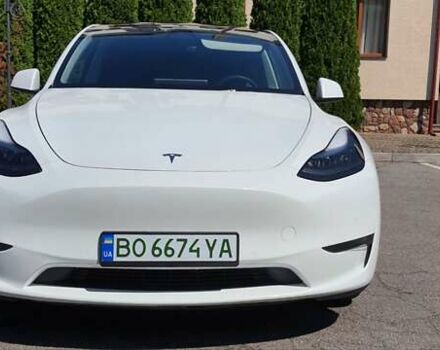 Белый Тесла Model Y, объемом двигателя 0 л и пробегом 62 тыс. км за 30700 $, фото 15 на Automoto.ua