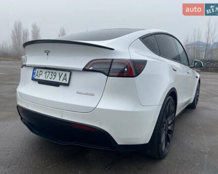 Белый Тесла Model Y, объемом двигателя 0 л и пробегом 58 тыс. км за 29500 $, фото 7 на Automoto.ua