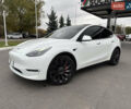 Білий Тесла Model Y, об'ємом двигуна 0 л та пробігом 38 тис. км за 28500 $, фото 1 на Automoto.ua