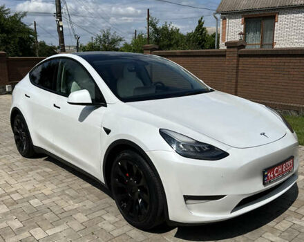 Тесла Model Y 2022 у Вінниці на Automoto.ua Білий Тесла Model Y, об'ємом двигуна 0 л та пробігом 43 тис. км за 28500 $, фото 8 на Automoto.ua