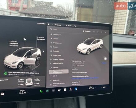 Белый Тесла Model Y, объемом двигателя 0 л и пробегом 94 тыс. км за 29999 $, фото 30 на Automoto.ua