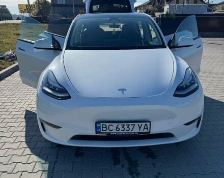 Белый Тесла Model Y, объемом двигателя 0 л и пробегом 12 тыс. км за 30500 $, фото 6 на Automoto.ua
