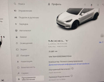 Білий Тесла Model Y, об'ємом двигуна 0 л та пробігом 32 тис. км за 34900 $, фото 18 на Automoto.ua