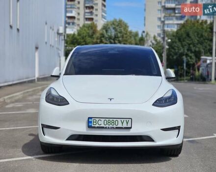 Білий Тесла Model Y, об'ємом двигуна 0 л та пробігом 43 тис. км за 26500 $, фото 20 на Automoto.ua