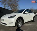 Белый Тесла Model Y, объемом двигателя 0 л и пробегом 40 тыс. км за 30100 $, фото 1 на Automoto.ua