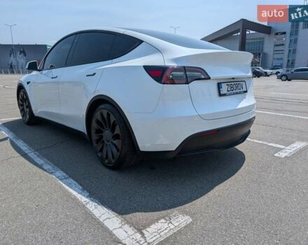Белый Тесла Model Y, объемом двигателя 0 л и пробегом 39 тыс. км за 29500 $, фото 7 на Automoto.ua