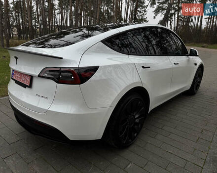 Белый Тесла Model Y, объемом двигателя 0 л и пробегом 74 тыс. км за 25700 $, фото 6 на Automoto.ua