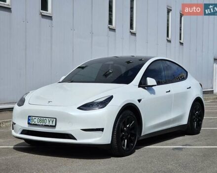 Білий Тесла Model Y, об'ємом двигуна 0 л та пробігом 43 тис. км за 26500 $, фото 14 на Automoto.ua