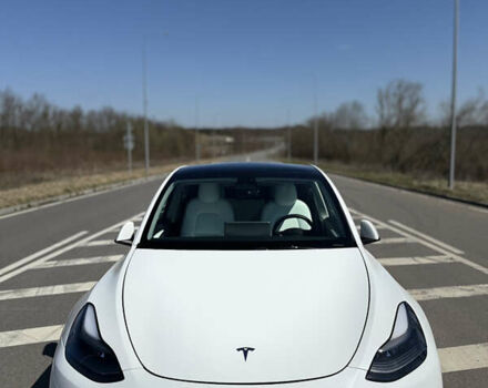 Белый Тесла Model Y, объемом двигателя 0 л и пробегом 35 тыс. км за 33000 $, фото 6 на Automoto.ua