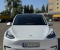 Белый Тесла Model Y, объемом двигателя 0 л и пробегом 50 тыс. км за 29000 $, фото 1 на Automoto.ua
