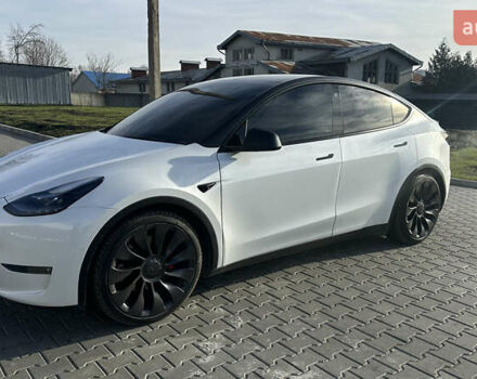 Білий Тесла Model Y, об'ємом двигуна 0 л та пробігом 63 тис. км за 28700 $, фото 25 на Automoto.ua