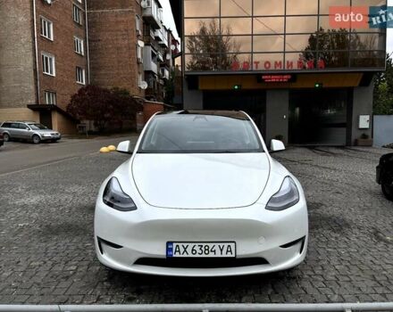 Белый Тесла Model Y, объемом двигателя 0 л и пробегом 34 тыс. км за 31500 $, фото 6 на Automoto.ua