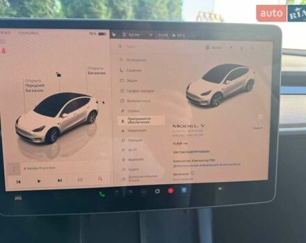 Белый Тесла Model Y, объемом двигателя 0 л и пробегом 12 тыс. км за 30500 $, фото 23 на Automoto.ua