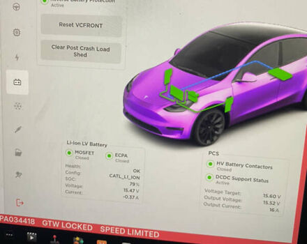 Белый Тесла Model Y, объемом двигателя 0 л и пробегом 2 тыс. км за 35000 $, фото 3 на Automoto.ua