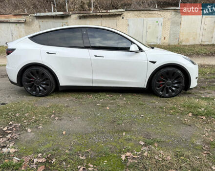Белый Тесла Model Y, объемом двигателя 0 л и пробегом 50 тыс. км за 39900 $, фото 3 на Automoto.ua