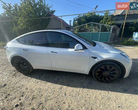 Белый Тесла Model Y, объемом двигателя 0 л и пробегом 52 тыс. км за 25500 $, фото 9 на Automoto.ua