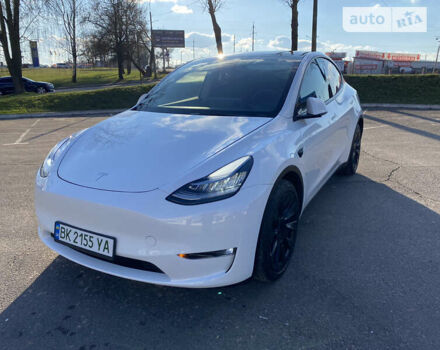 Білий Тесла Model Y, об'ємом двигуна 0 л та пробігом 9 тис. км за 36555 $, фото 9 на Automoto.ua