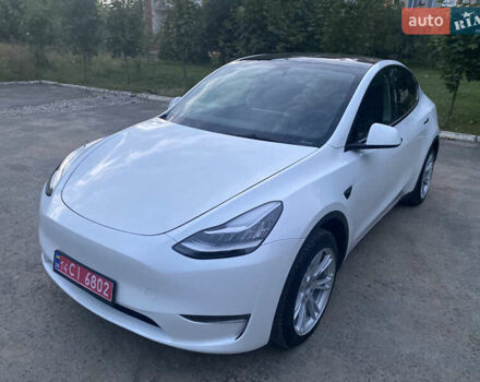 Белый Тесла Model Y, объемом двигателя 0 л и пробегом 58 тыс. км за 24000 $, фото 8 на Automoto.ua