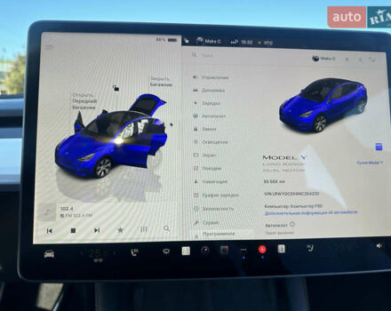 Белый Тесла Model Y, объемом двигателя 0 л и пробегом 55 тыс. км за 36800 $, фото 22 на Automoto.ua