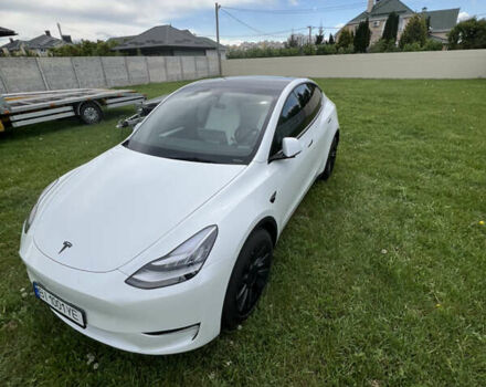 Белый Тесла Model Y, объемом двигателя 0 л и пробегом 13 тыс. км за 29500 $, фото 5 на Automoto.ua