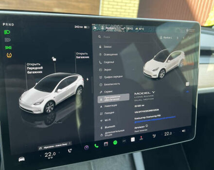 Белый Тесла Model Y, объемом двигателя 0 л и пробегом 25 тыс. км за 31500 $, фото 14 на Automoto.ua