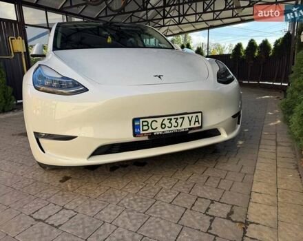 Белый Тесла Model Y, объемом двигателя 0 л и пробегом 12 тыс. км за 30500 $, фото 12 на Automoto.ua