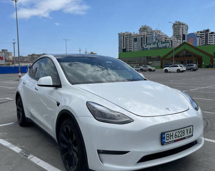 Белый Тесла Model Y, объемом двигателя 0 л и пробегом 10 тыс. км за 29500 $, фото 6 на Automoto.ua