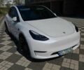 Белый Тесла Model Y, объемом двигателя 0 л и пробегом 54 тыс. км за 28000 $, фото 1 на Automoto.ua
